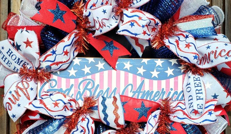 Patriotic Porch Decor